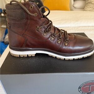 Brown Leather Men's Boots